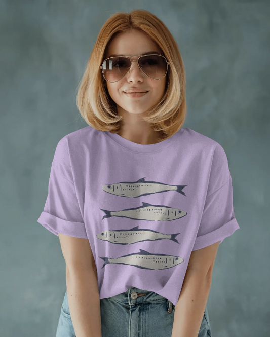 cool simple fish tee (Unisex)