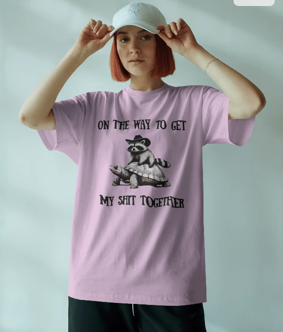 Cute Raccoon Tee (Unisex)