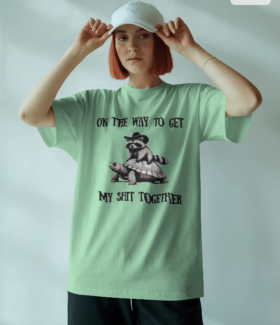 Cute Raccoon Tee (Unisex)