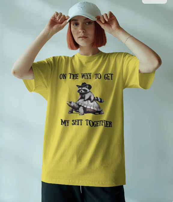 Cute Raccoon Tee (Unisex)