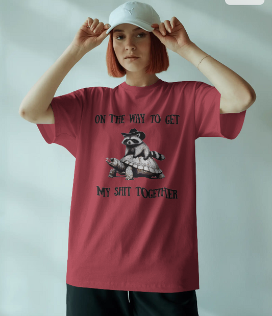 Cute Raccoon Tee (Unisex)